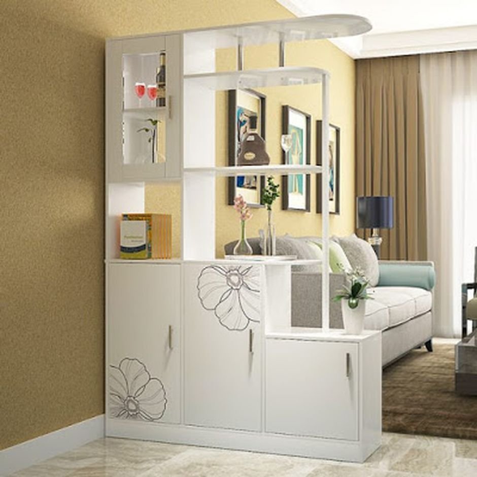 Стеллаж-перегородка 1664х372х2045 дуб сонома