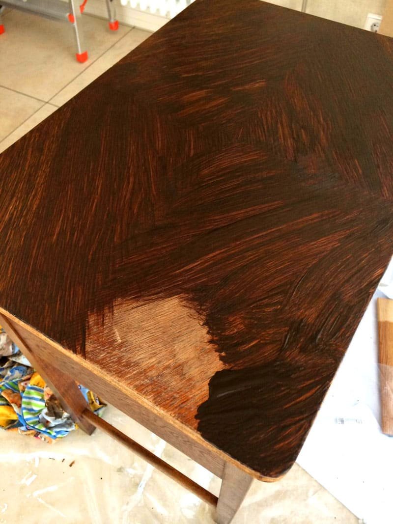 Крашеная фанера