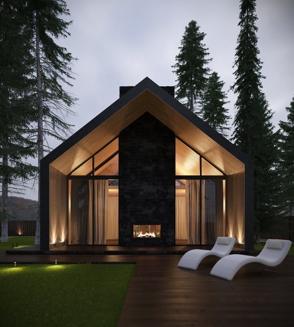 Барнхаус интерьер