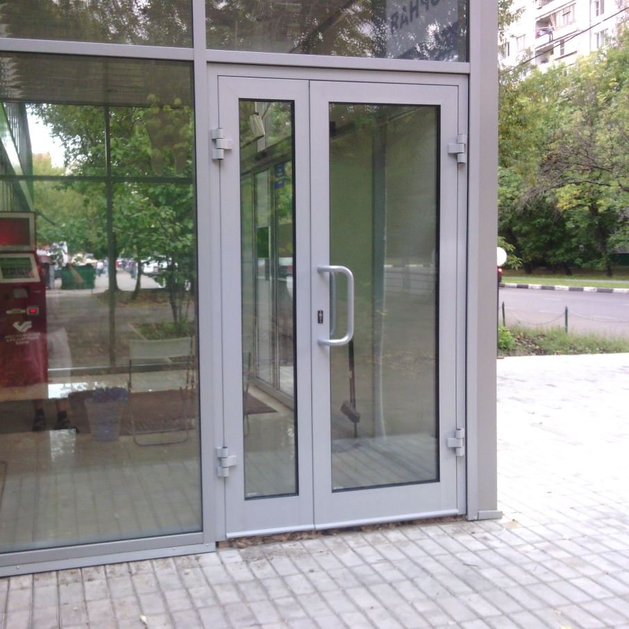 Входная алюминиевая дверь КПТ 74