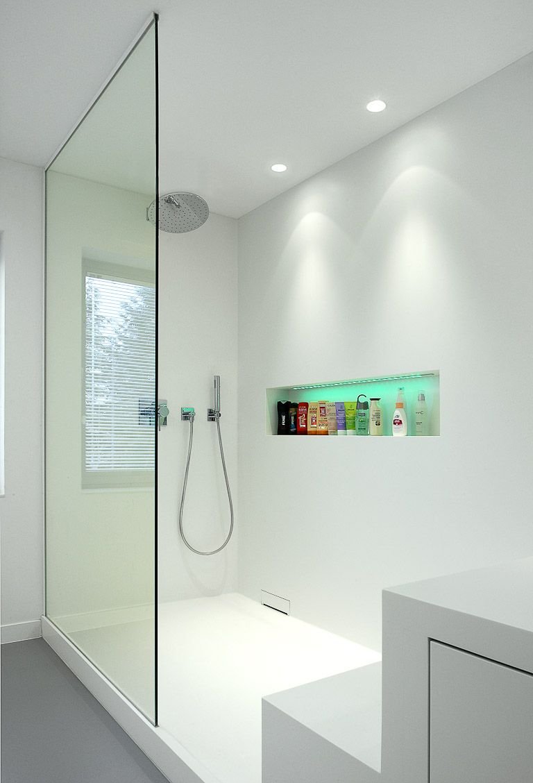 Подсветка в душевой