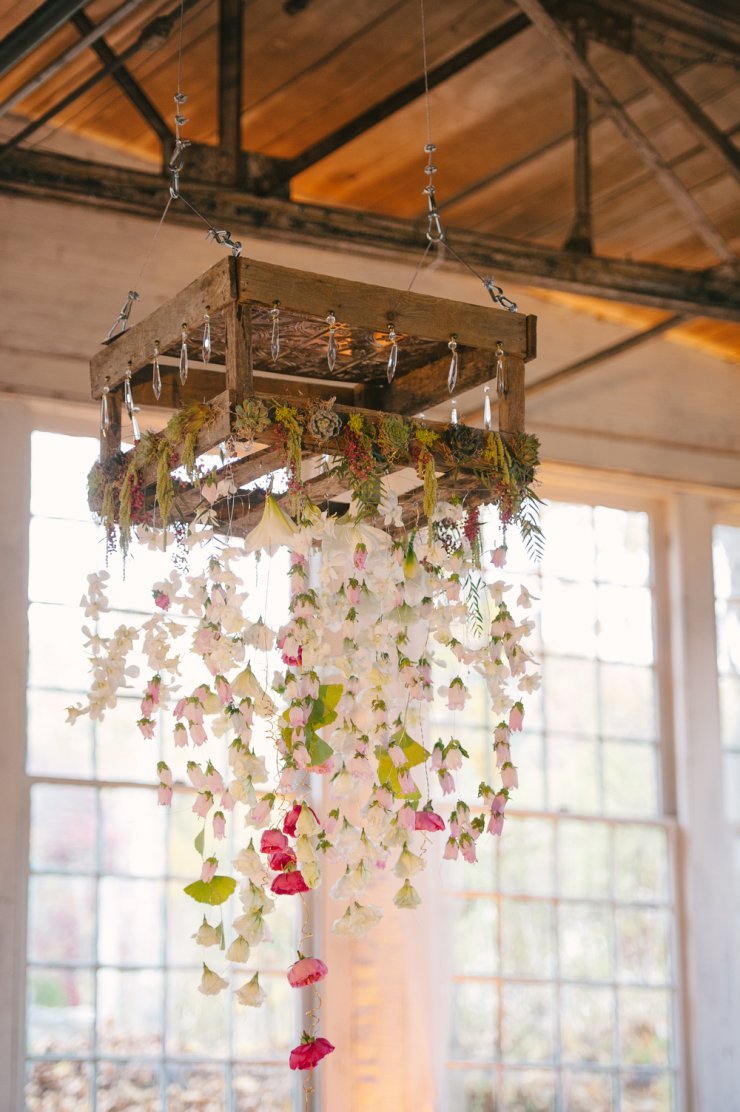 Цветы на потолок