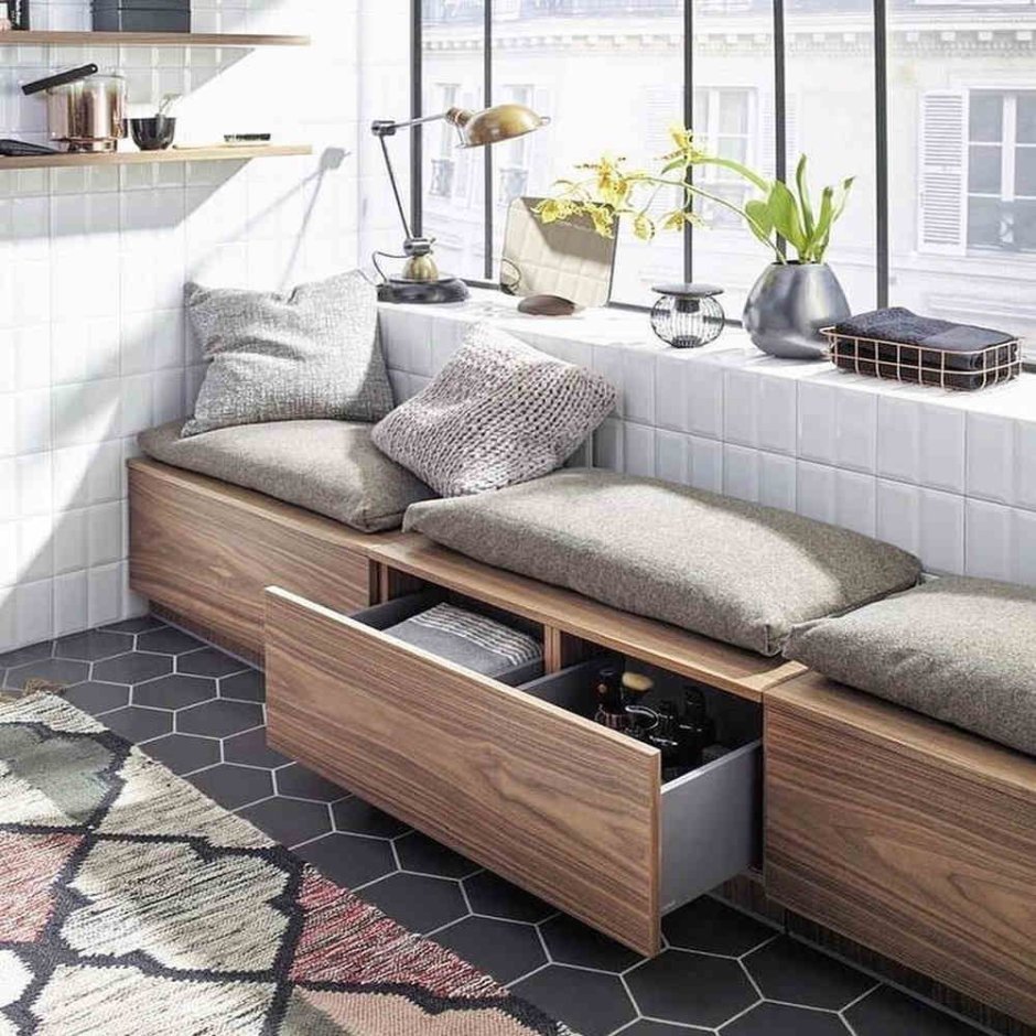 Кухонный диван-скамья Модерн 1200