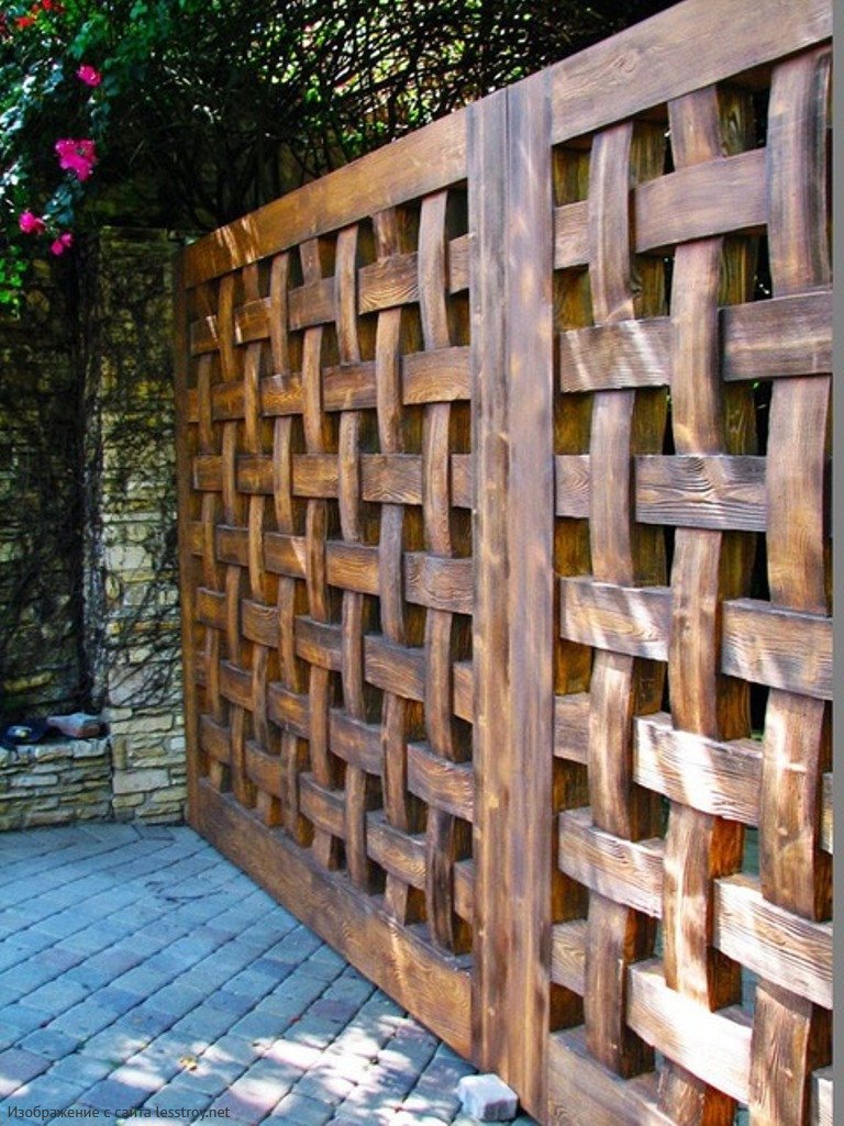 Ворота Альпийская плетенка