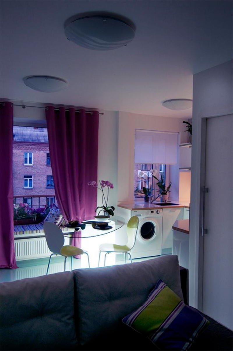 Интересные интерьерные решения для маленьких квартир