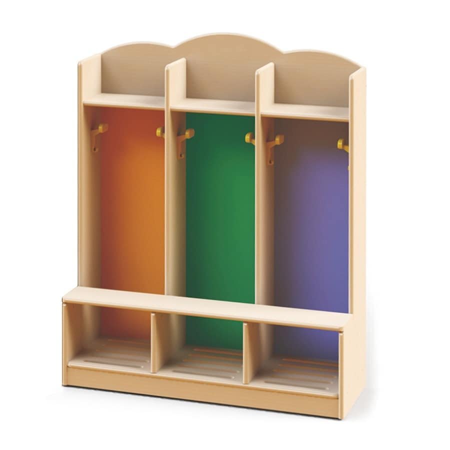 Шкаф для раздевалок 1300х300х300мм ДЛСП