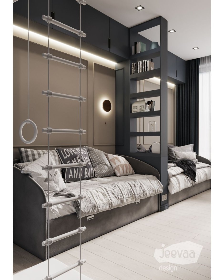 Стильная комната для мальчика