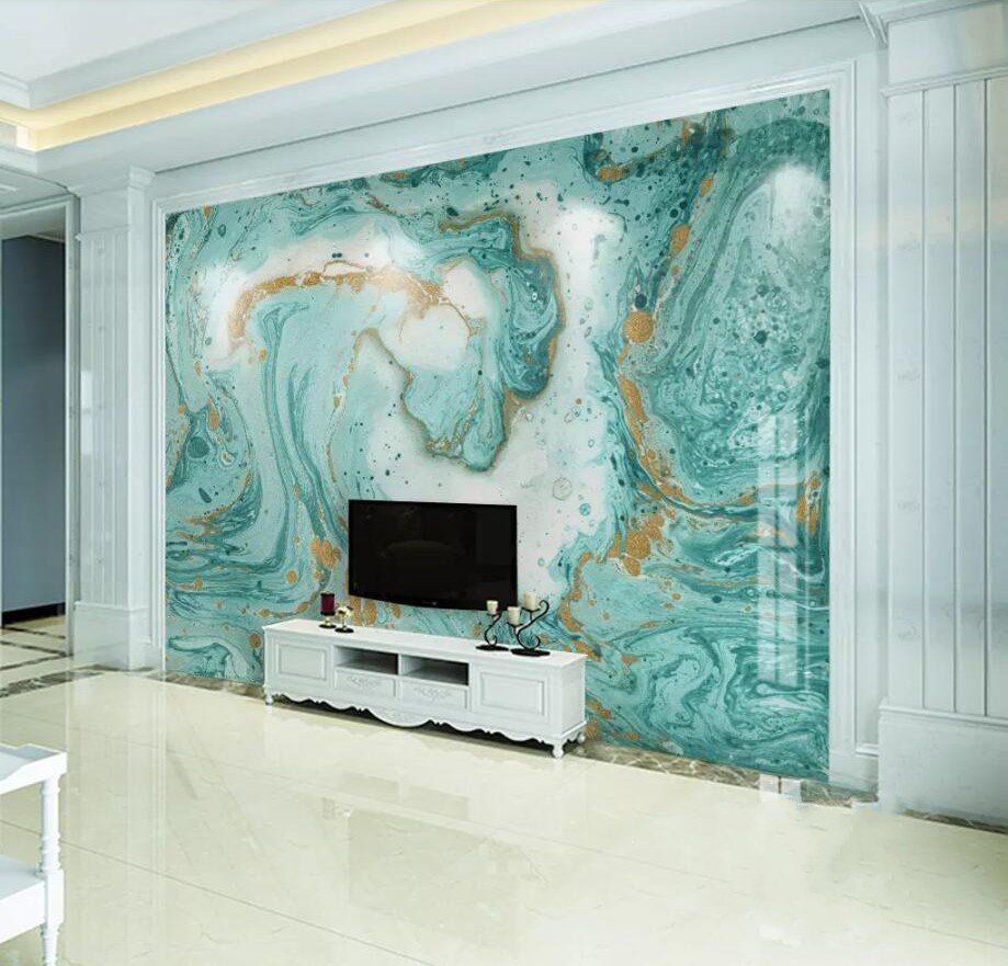 Фреска на стену разводы