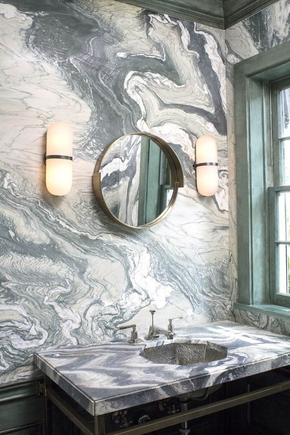 Kelly Wearstler интерьеры ванных