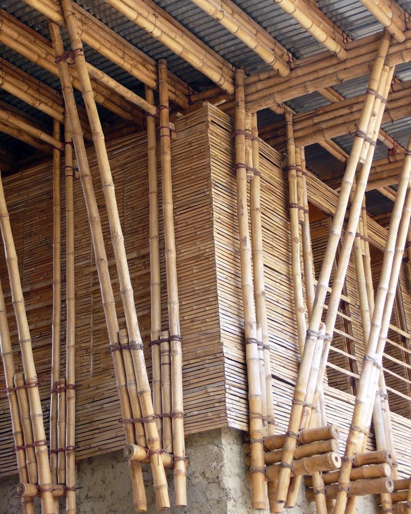 Бамбук в строительстве