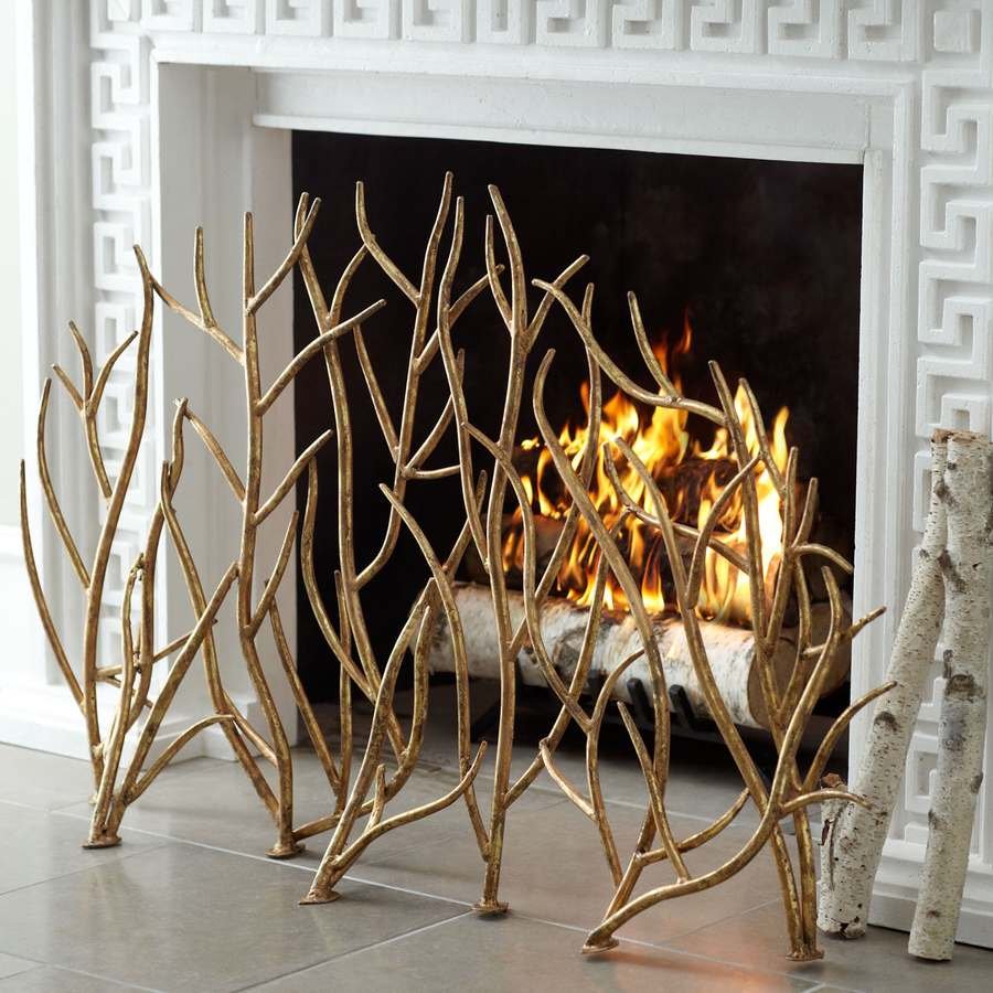 Решетка для камина декоративная