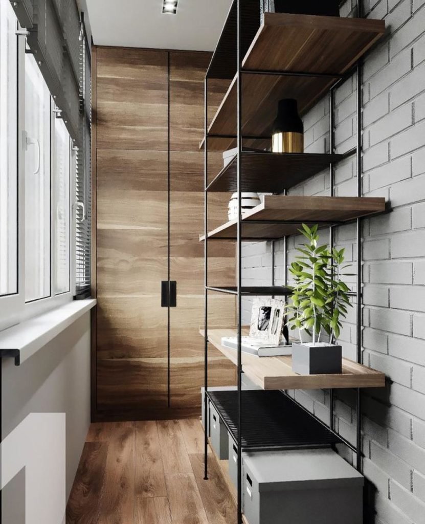 Балкон с выносом