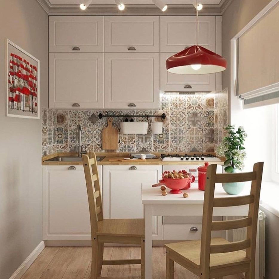 Освещение в кухне хрущевки