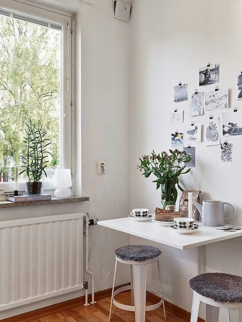 Обеденная зона в хрущевке