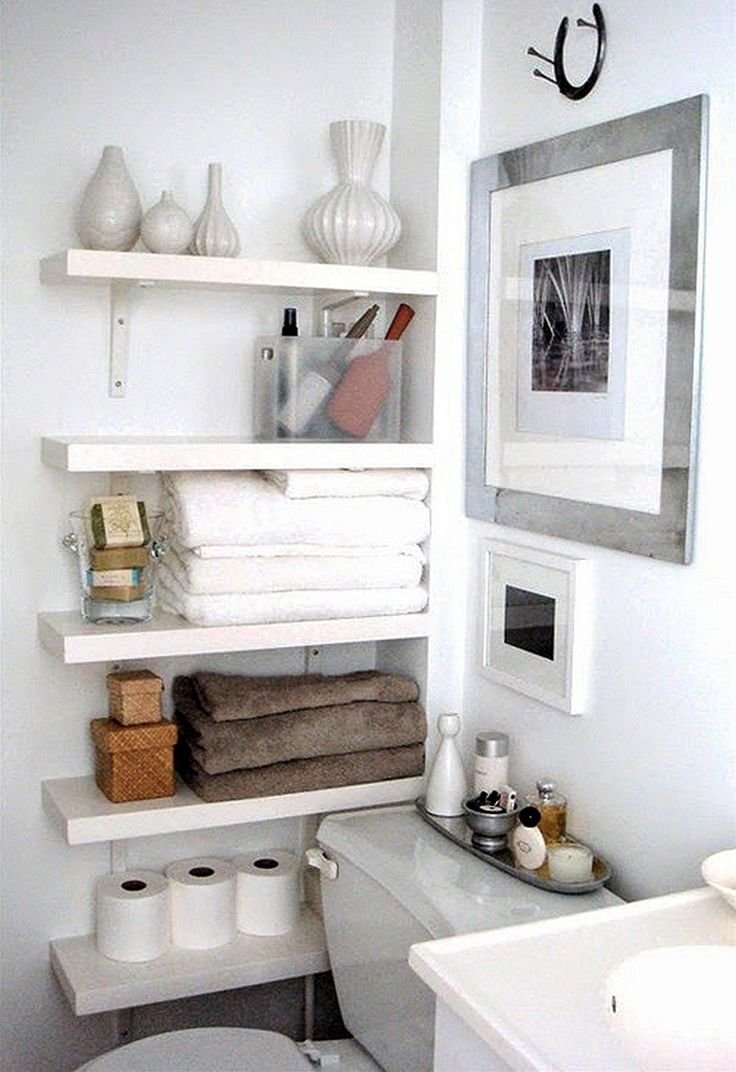 Стеллаж в ванную комнату