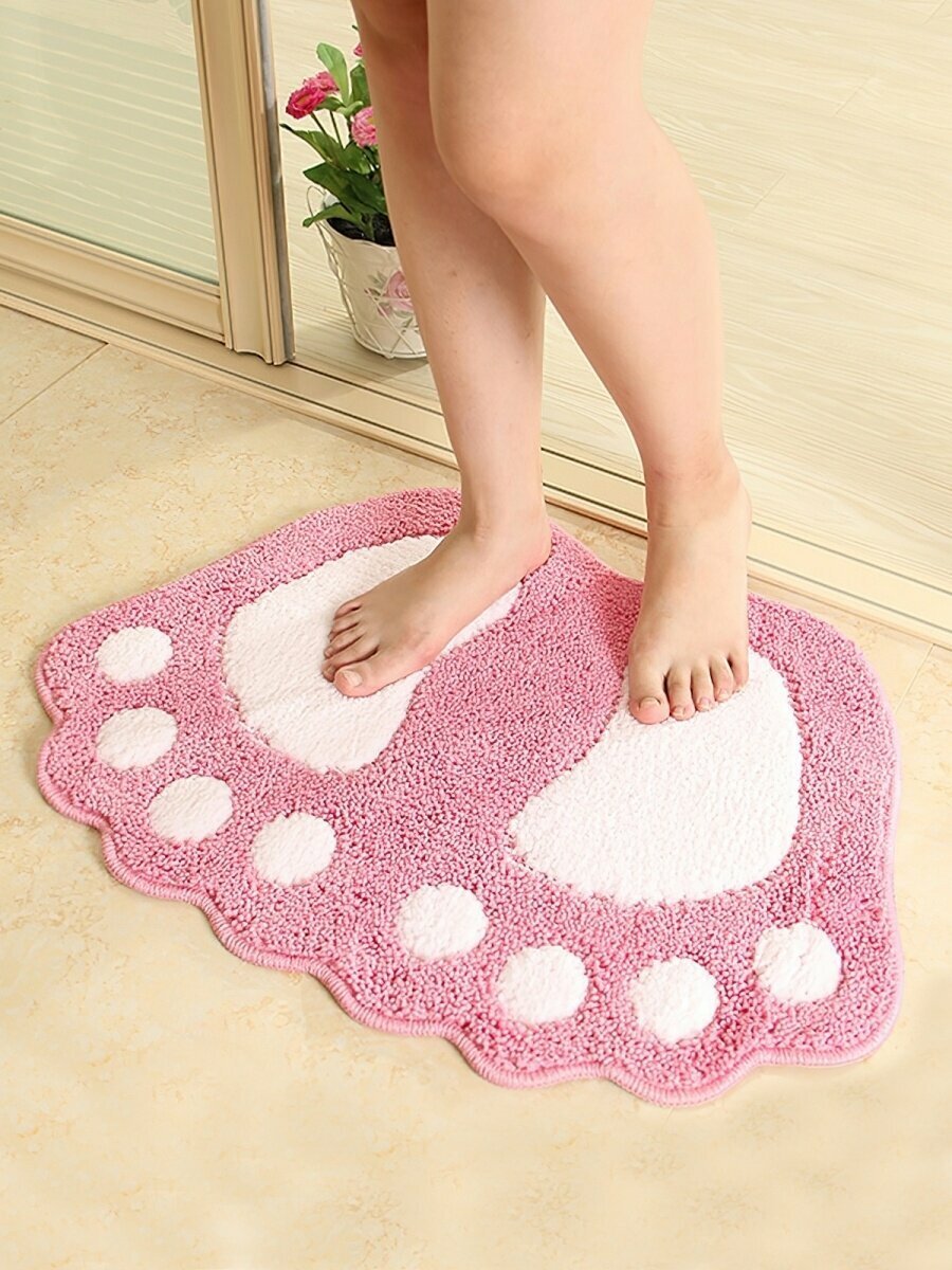 Коврик с ножками для ванной