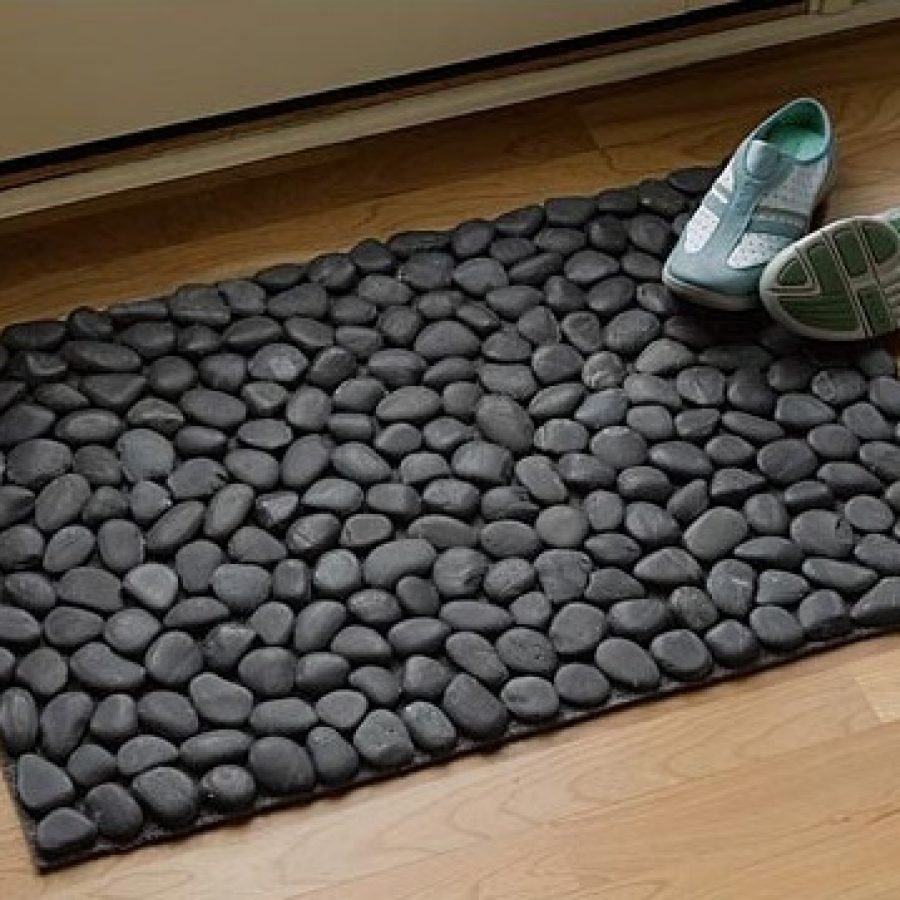 Вязаные коврики