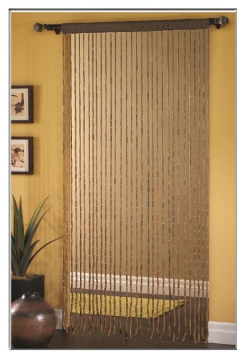 Бамбуковые шторы на дверной проем