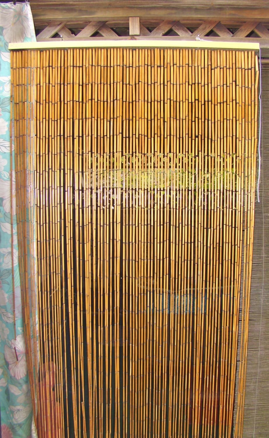 Советские шторы из бамбука