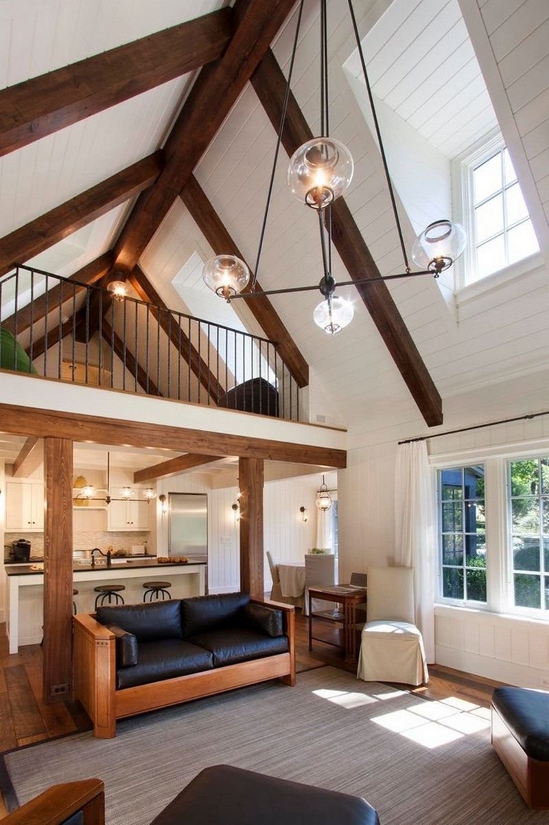 Фахверк с мансардой