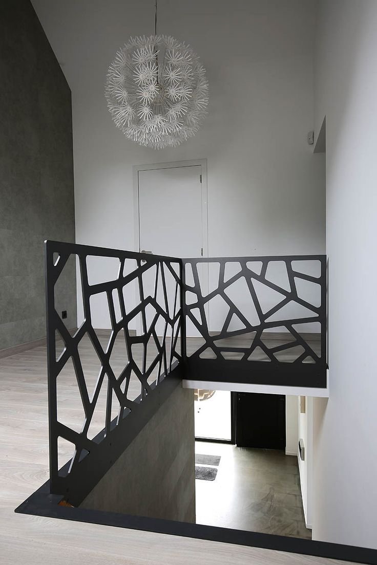 Современные ограждения лестниц