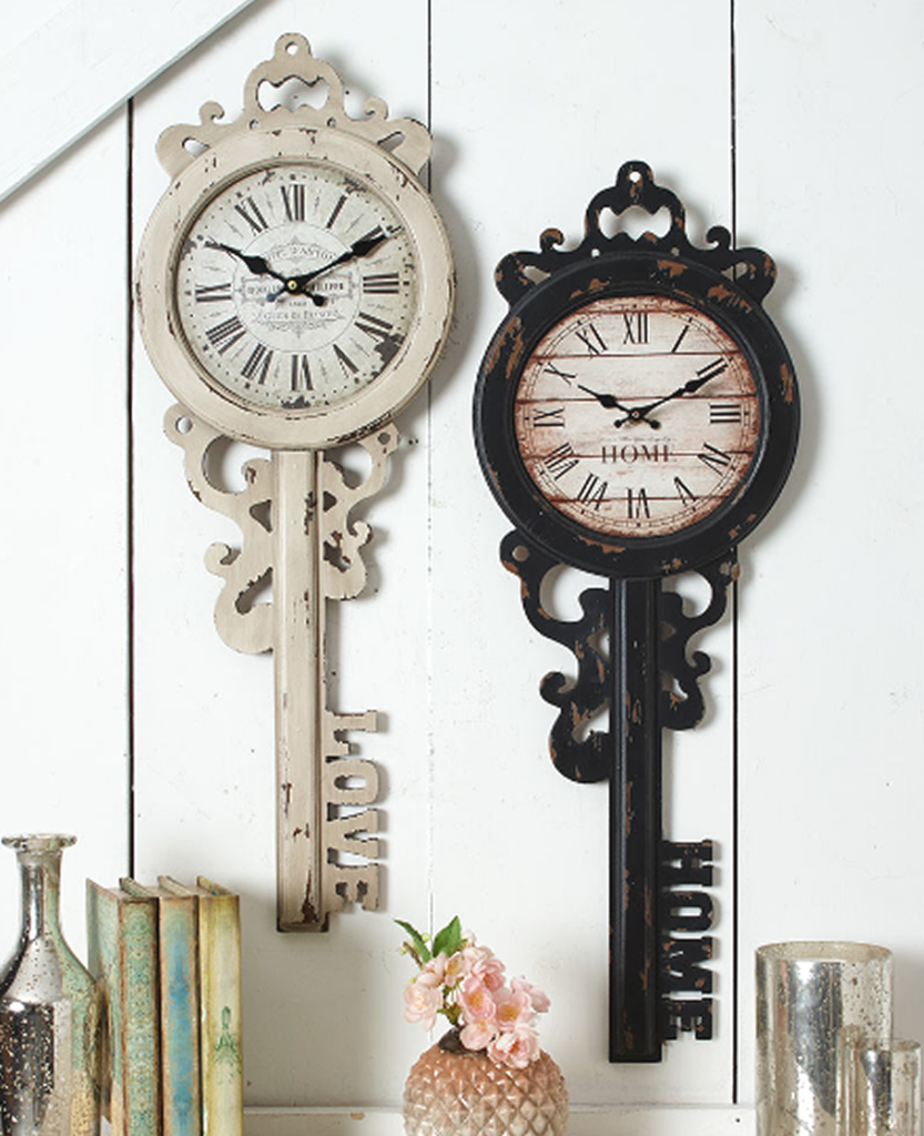 Декор старых часов настенных