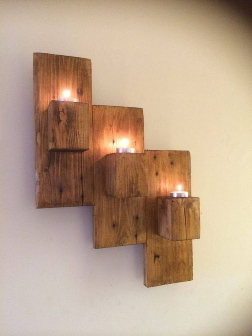 Дизайнерские лампы из дерева