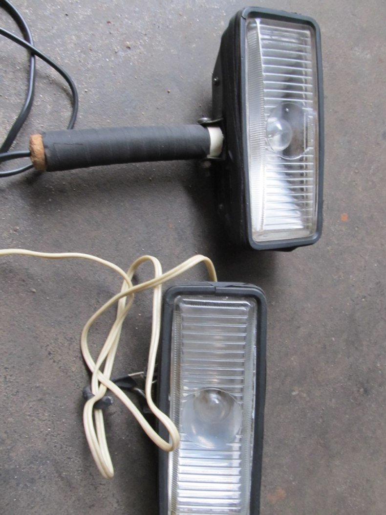 Фонарь 220 вольт СССР переносной
