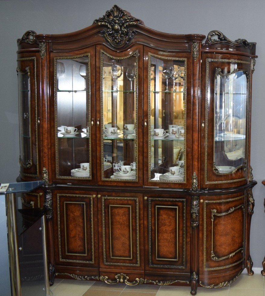 Отдельно стоящая горка для посуды