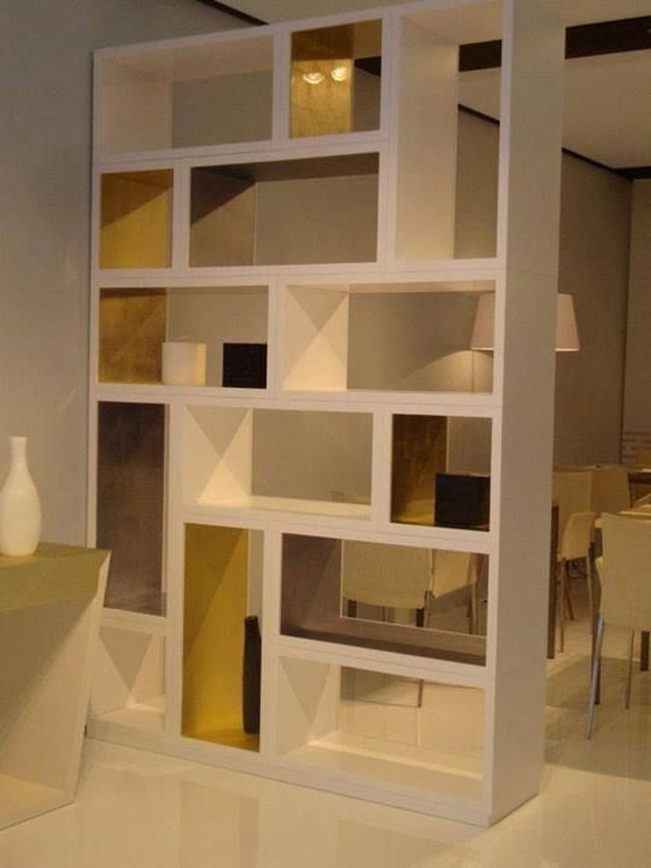 Перегородка с полками