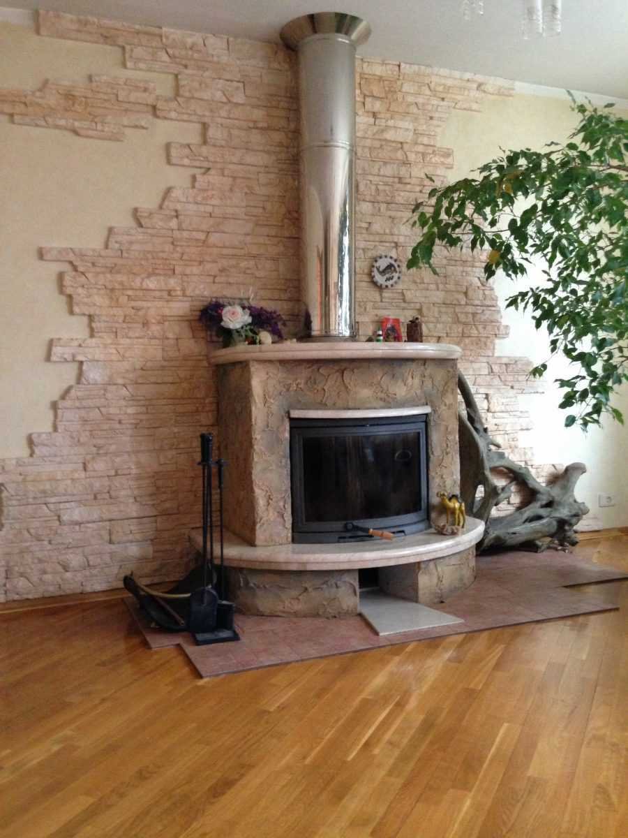 Отделка печи в бане