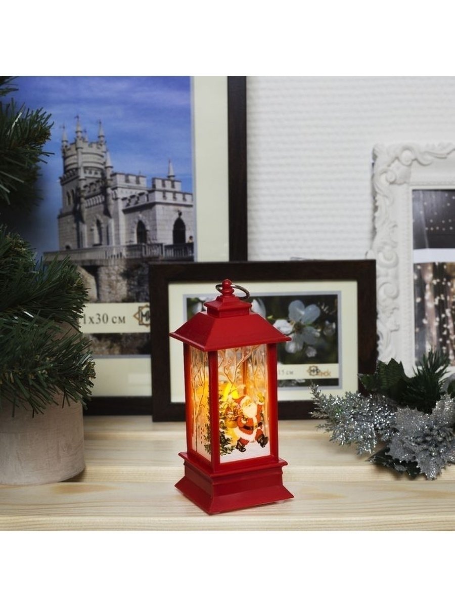 Фонарь декоративный новогодний