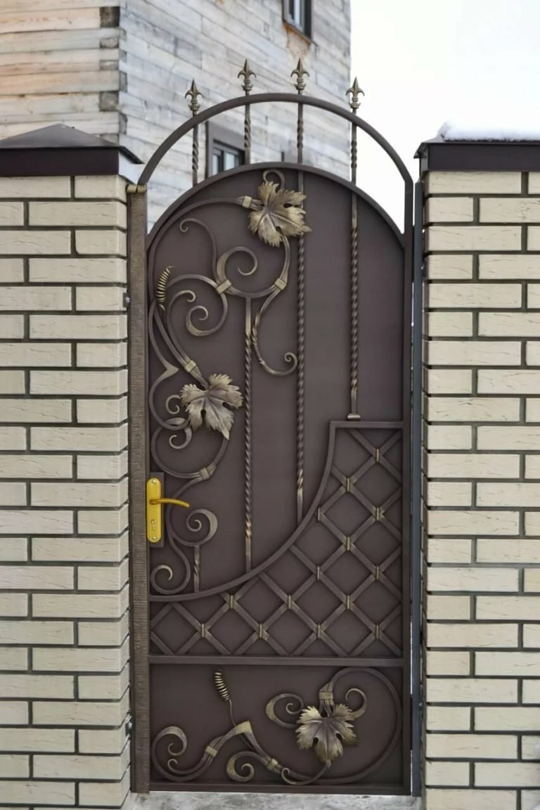 Входная калитка для частного дома