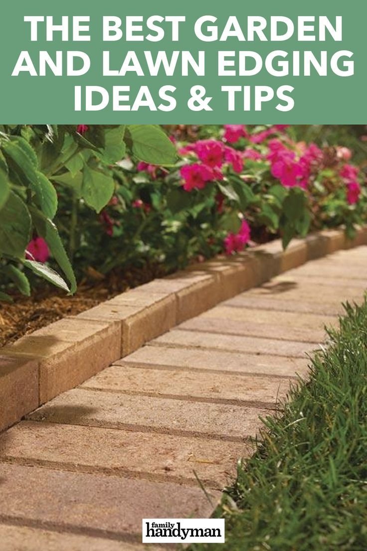 Бордюр из кирпича