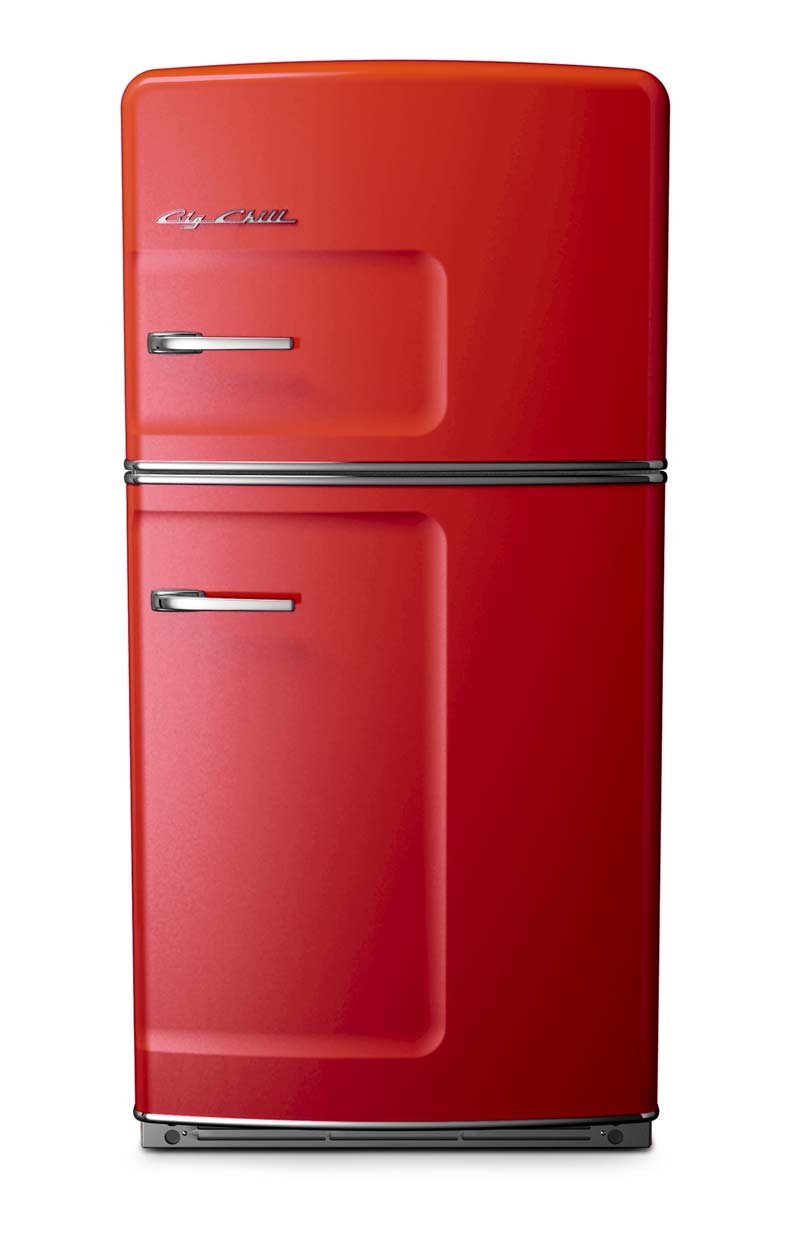 Холодильник Snaige красный