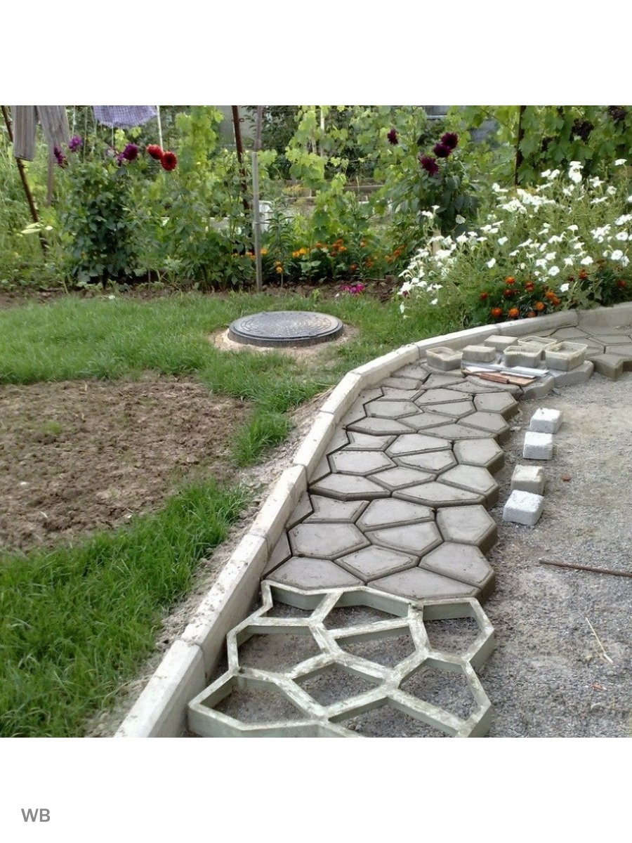 Форма "Садовая дорожка" 550х550х55