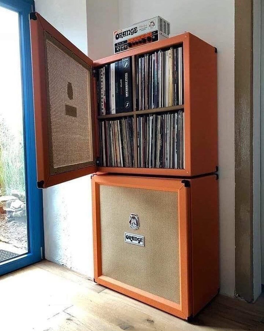 Виниловые пластинки в интерьере