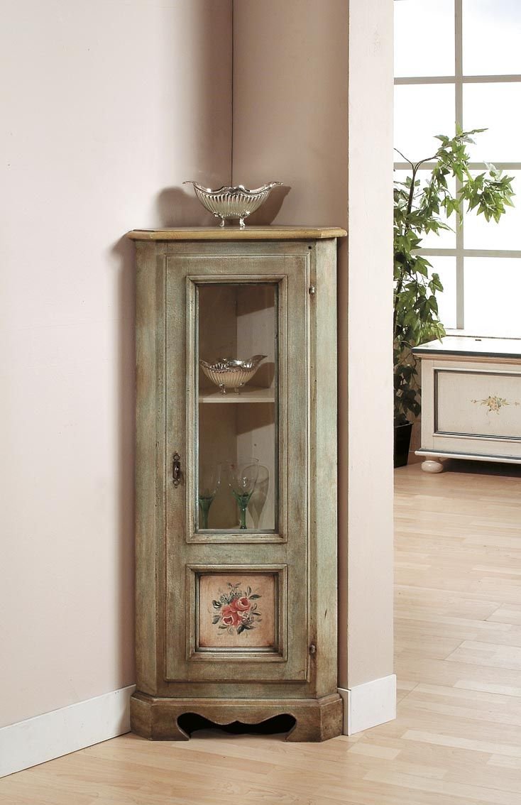 Витрина угловая Прованс