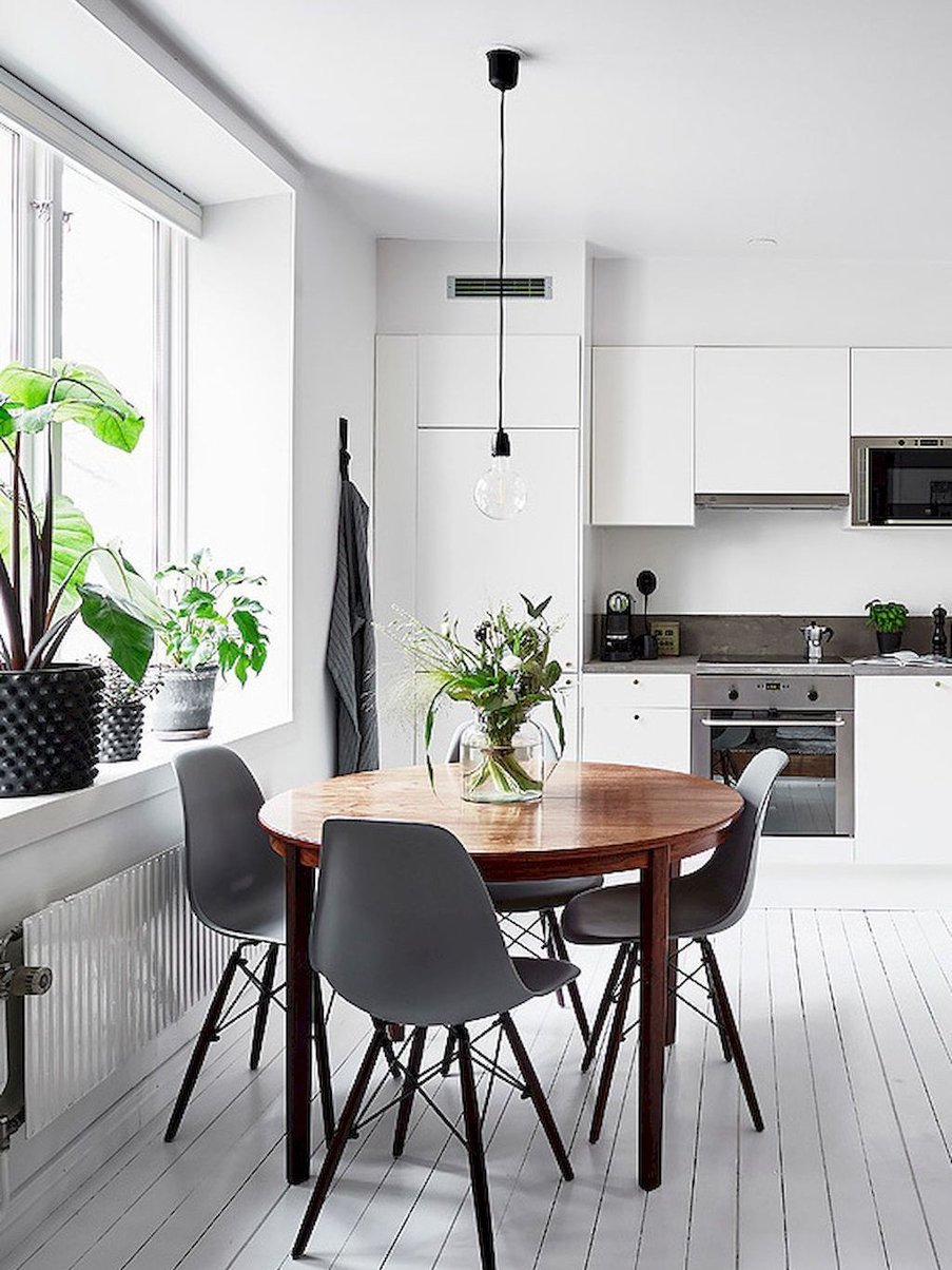 Кухня столовая в стиле Сканди