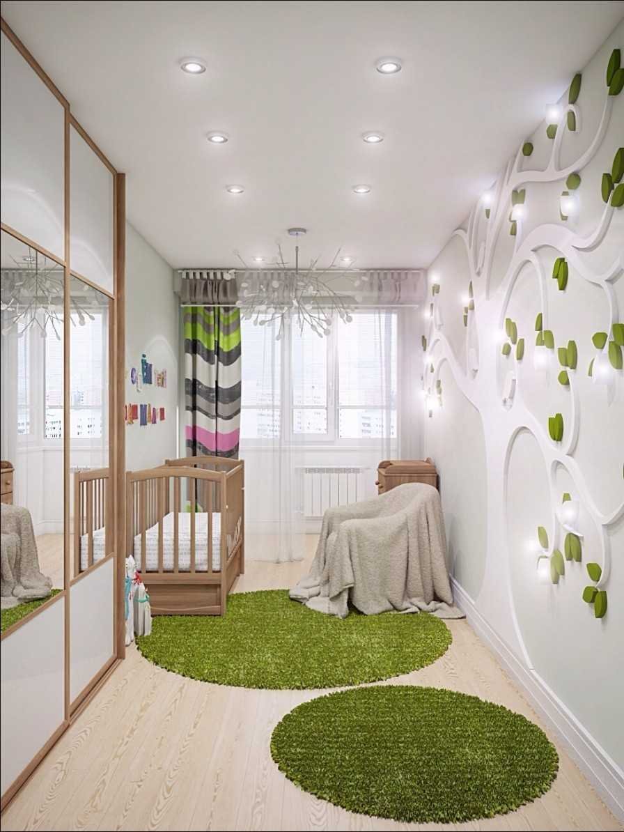 Длинная детская комната