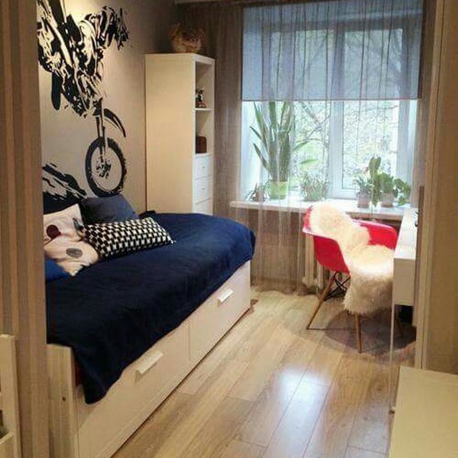 Желто голубая детская