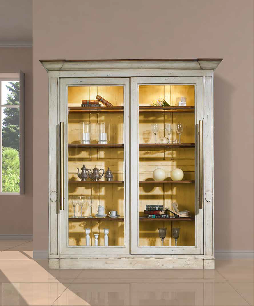 Открытая полка для посуды на кухню