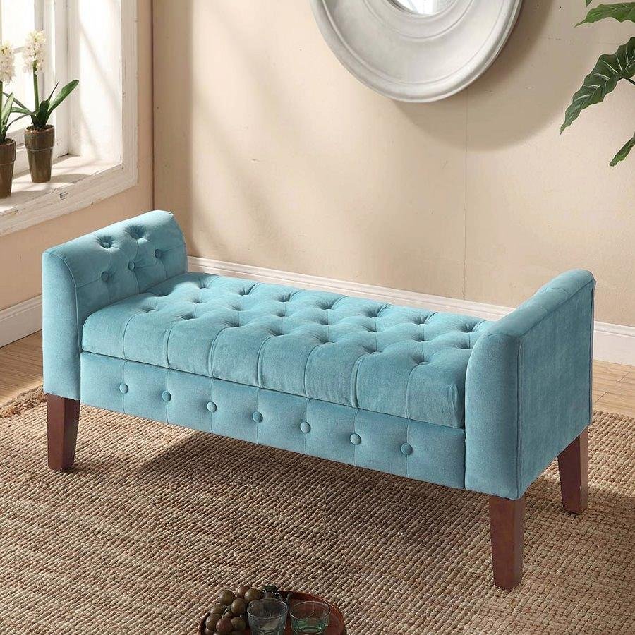 Box frame Upholstered Bench банкетка