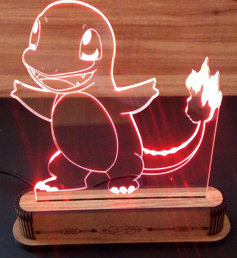 Ночник из фанеры