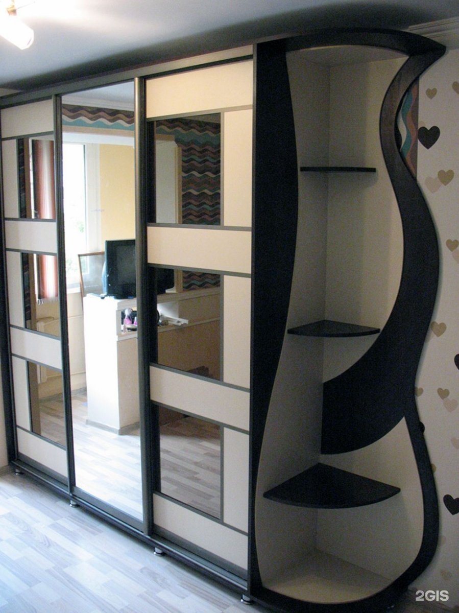 Необычные шкафы купе