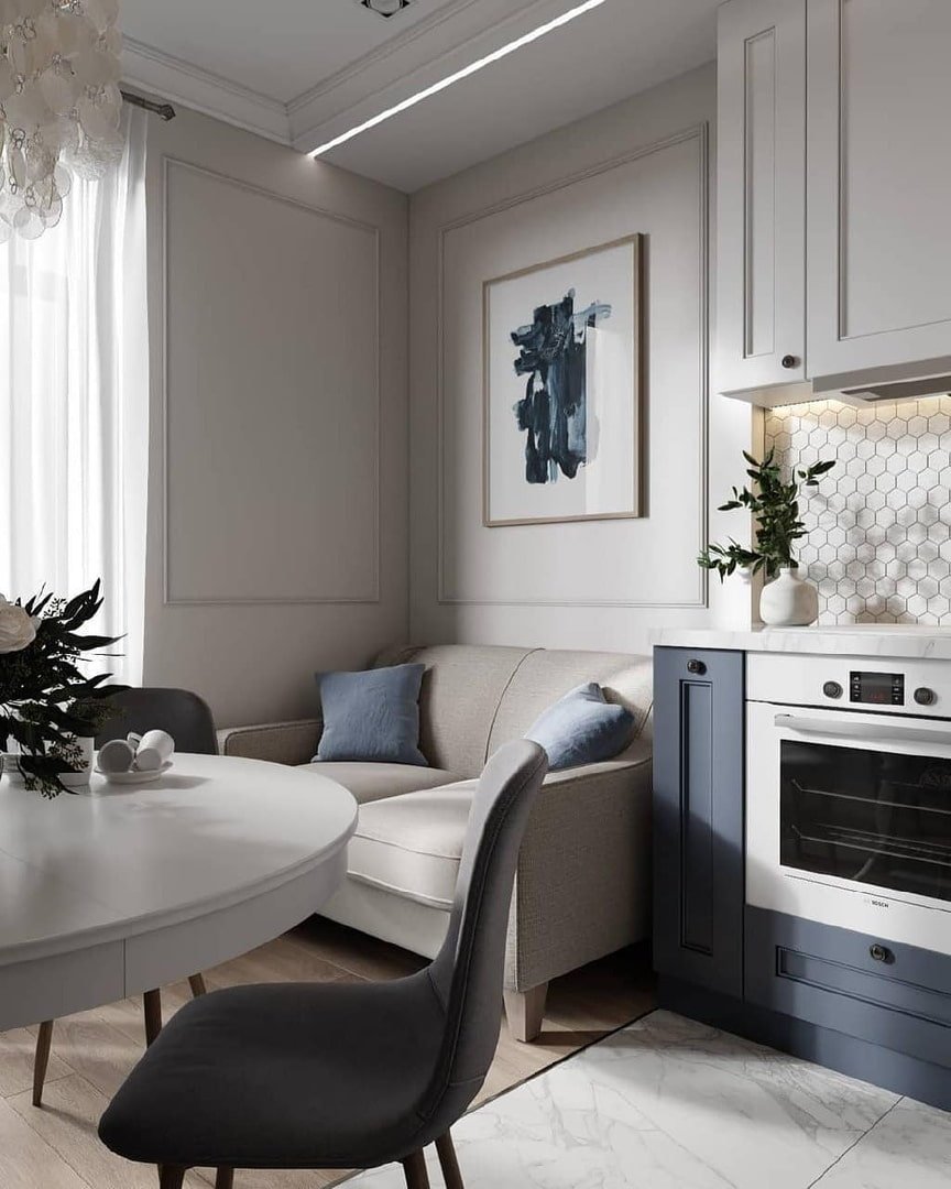 Кухня гостинная 20кв пик