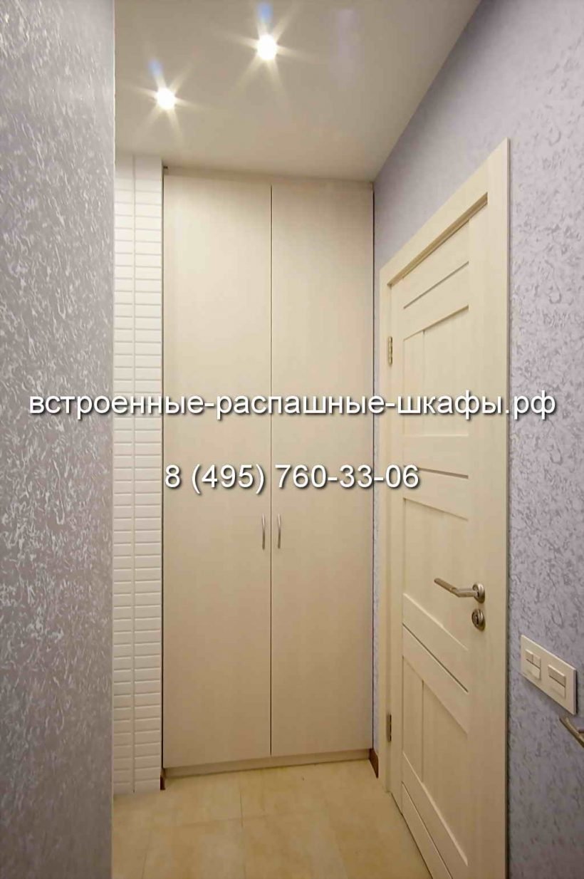 Встроенный шкфафчик внишу