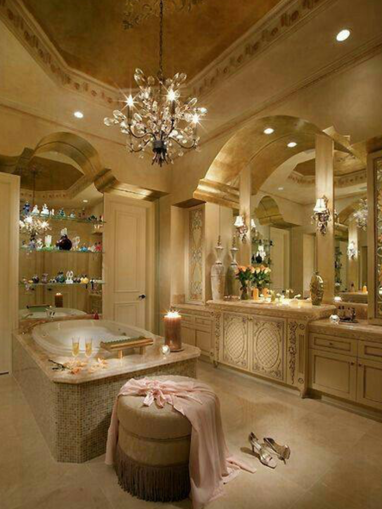 Роскошная ванная комната