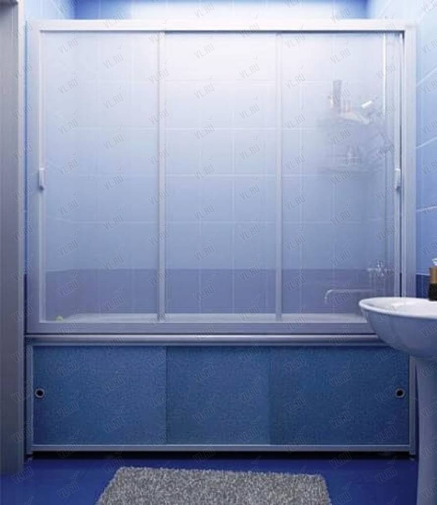 Шторка на ванну Тритон 150 см