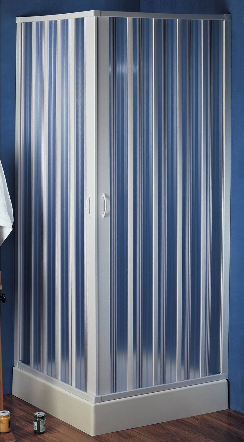 Душевое ограждение Flumen 110*80 поддон со шторками
